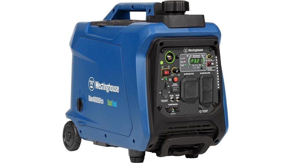 westinghouse 4000w dual fuel
