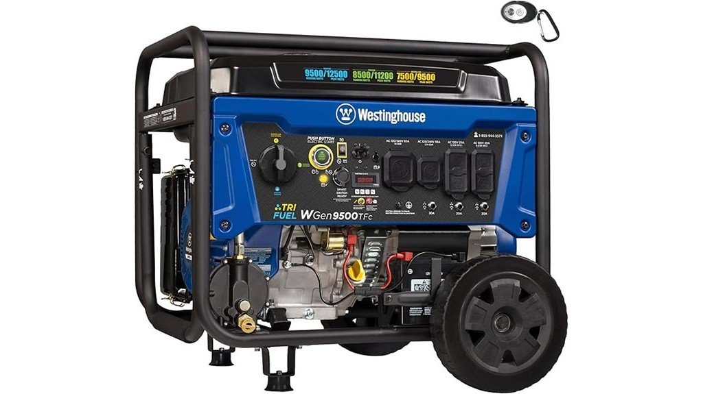westinghouse tri fuel generator review