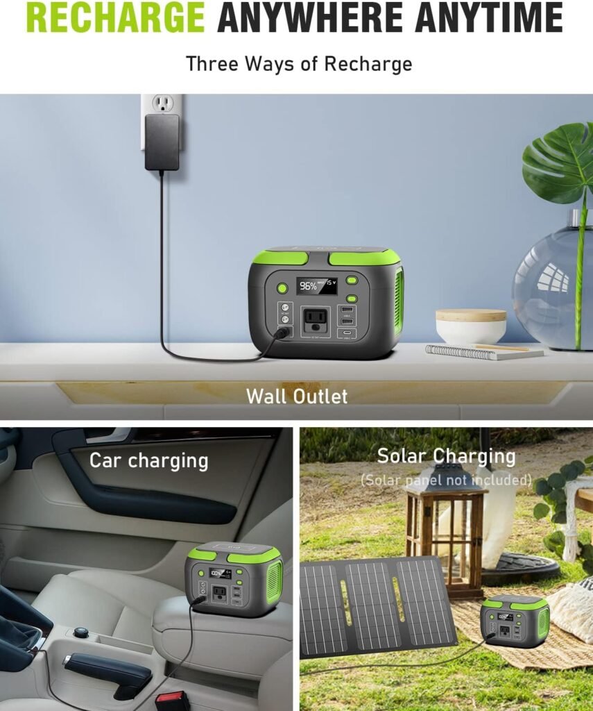 200W Portable Power Station, SinKeu 42000mAh Solar Generator With 110V AC Outlet, DC, USB C, USB QC3.0, 155Wh Backup Battery Pack Power Supply for Camping Essential Road Trip Home Outdoor Emergency 200W Portable Power Station, SinKeu 42000mAh Solar Generator With 110V AC Outlet, DC, USB C, USB QC3.0, 155Wh Backup Battery Pack Power Supply for Camping Essential Road Trip Home Outdoor Emergency