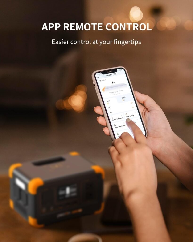 pecron Portable Power Station E300LFP, 288Wh Solar Generator, 2 Up to 600W AC Outlets Generator, LiFePO4 Battery Fast Charging, Power Station for Home Use, RV, Camping(Solar Panel Optional)