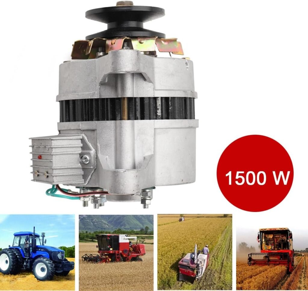 Permanent Magnet Alternator Generator 1500W AC 14V PMA Low Rpm Single Phase AC/DC Synchronous Generator with Built-in Voltage Stabilizer