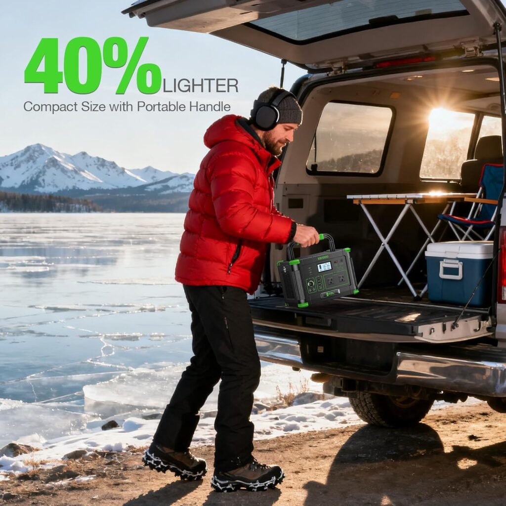 EBL Portable Power Station 1000W Solar Generator 999Wh Fast Charging Backup Battery with 5W Wireless Charging Multiple Ports for Camping, Home Backup, RV Off-Grid EBL Portable Power Station 1000W Solar Generator 999Wh Fast Charging Backup Battery with 5W Wireless Charging Multiple Ports for Camping, Home Backup, RV Off-Grid