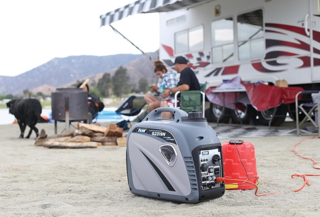 Pulsar 2,300W Portable Gas-Powered Quiet Inverter Generator With USB Outlet  Parallel Capability, Carb Compliant, G2319N
