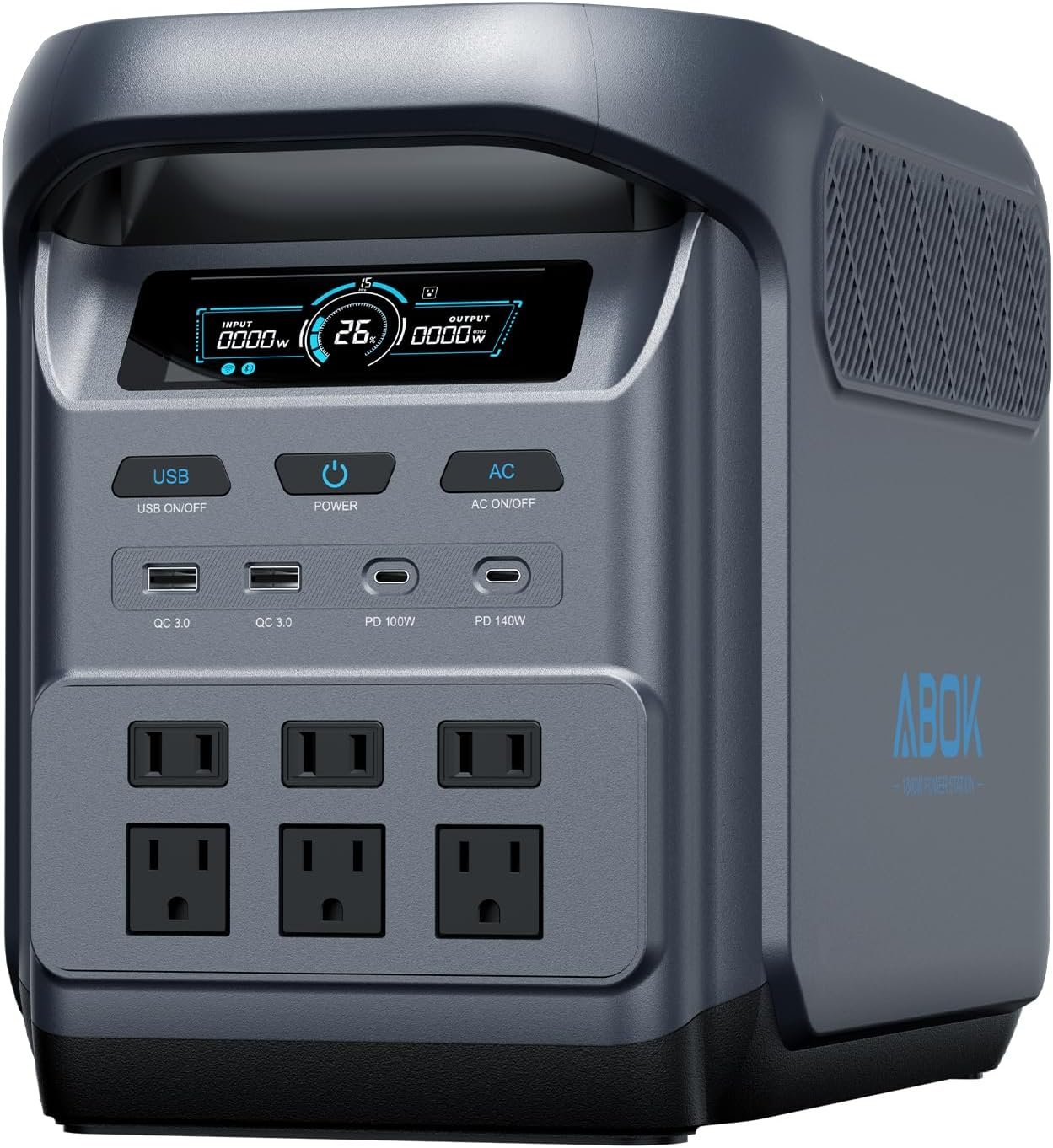 ABOK Ark1800/Elux1 Portable Power Station Review (2026) — Quick Verdict ...