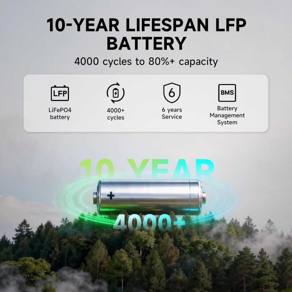 ALLPOWERS Portable Power Station R1500 LITE,1056Wh LiFePO4 (LFP) Battery,Solar Generator (Solar Panels Optional),1600W AC/100W USB-C Output for Outdoor Camping,Travel,Hunting,and Power Outages