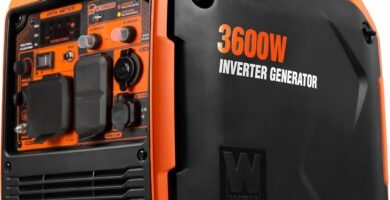 WEN Quiet and Lightweight 3600-Watt Dual Fuel RV-Ready Portable Inverter Generator with Fuel Shut Off and CO Watchdog (DF360iX)