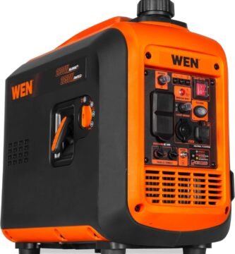 WEN 2800-Watt Dual Fuel Inverter Generator, Quiet, Portable, and Lightweight with Fuel Shut Off and CO Watchdog (DF280iX)
